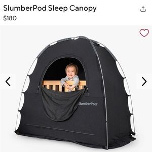 Black SlumberPod Sleep Canopy